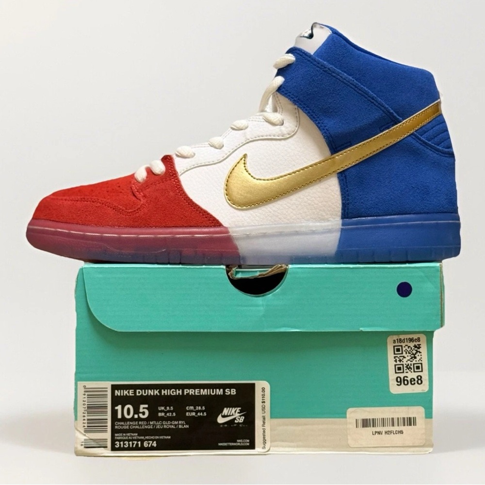 Nike SB Dunk High Premium Trico Size 10.5